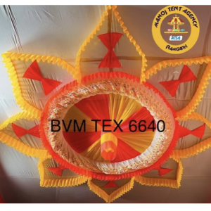 Designer Mandap Ceiling - 15 FT X 15 FT - Made Of Taiwan & Lycra