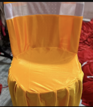 Chair Cover Heavy Lycra For Wedding Gold