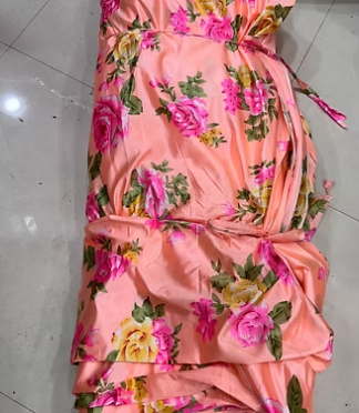 Knitting Printed Cloth - 48 Inch Panna - Mandap Print - Multi Color