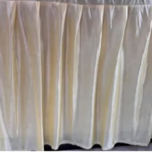 15 FT - Table Cover Frill - Made Of LYCRA 26G- CHANDAN