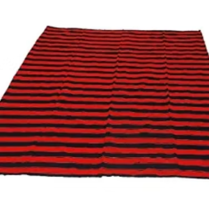 Red & Black Dari 8 FT X 10 FT Premium Heavy Quality Big Dari,