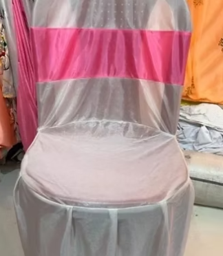 Chair Cover Heavy Lycra For Wedding Pink