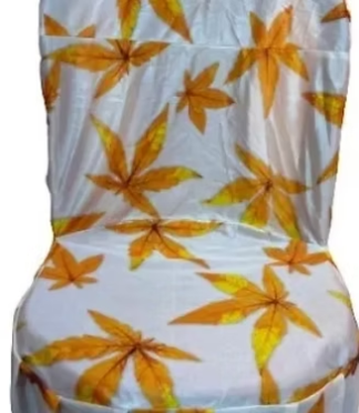 DIGITAL PRINT Chair Cover Heavy Lycra, For Wedding Yellow