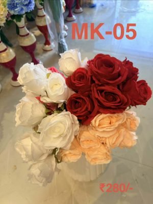Premium Multicolor Rose Bunch (MK-05)
