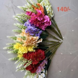 Multicolor Carnation Flower Bunch with Filler (MK-07)