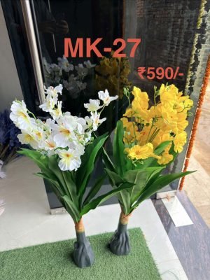 Artificial Orchid Flower Bunch (MK-27)