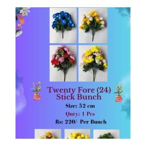 24 Stick Flower Bunch (MTA-212)